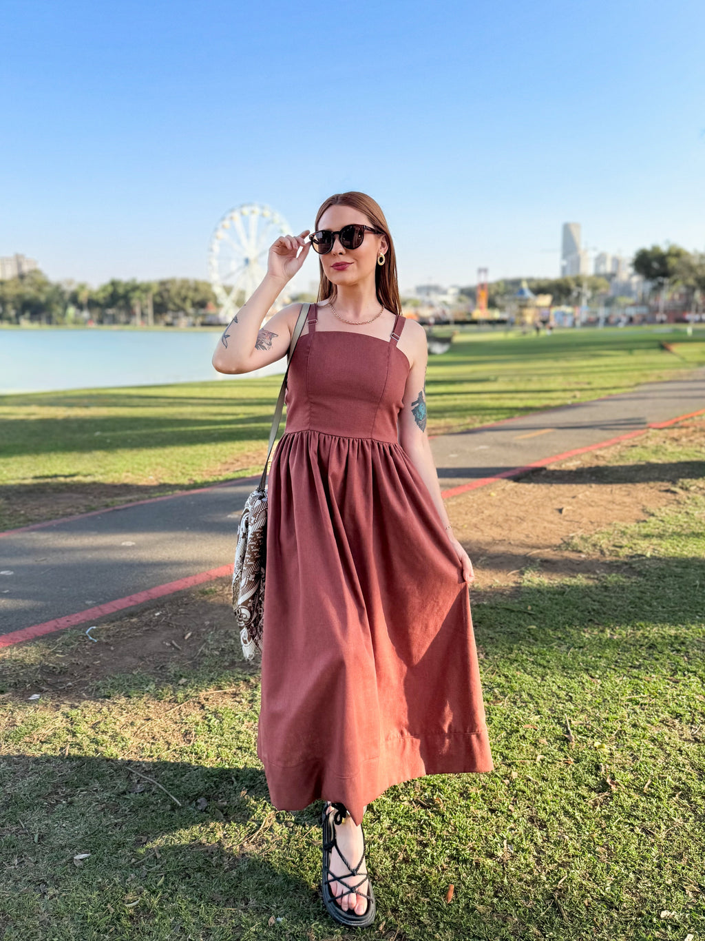 Vestido de Linho Aurora